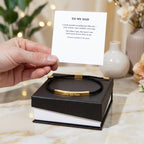 To My Dad — I Catch Myself Sounding Like You — Engraved Nylon Bracelet