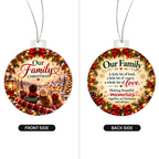 Our Family Christmas Double-Sided Ornament