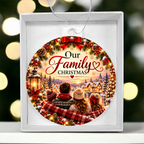 Our Family Christmas Double-Sided Ornament