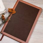 Dad Tell Me Your Story Engraved Leather Journal