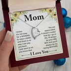 Forever love  kneclece -to Mom
