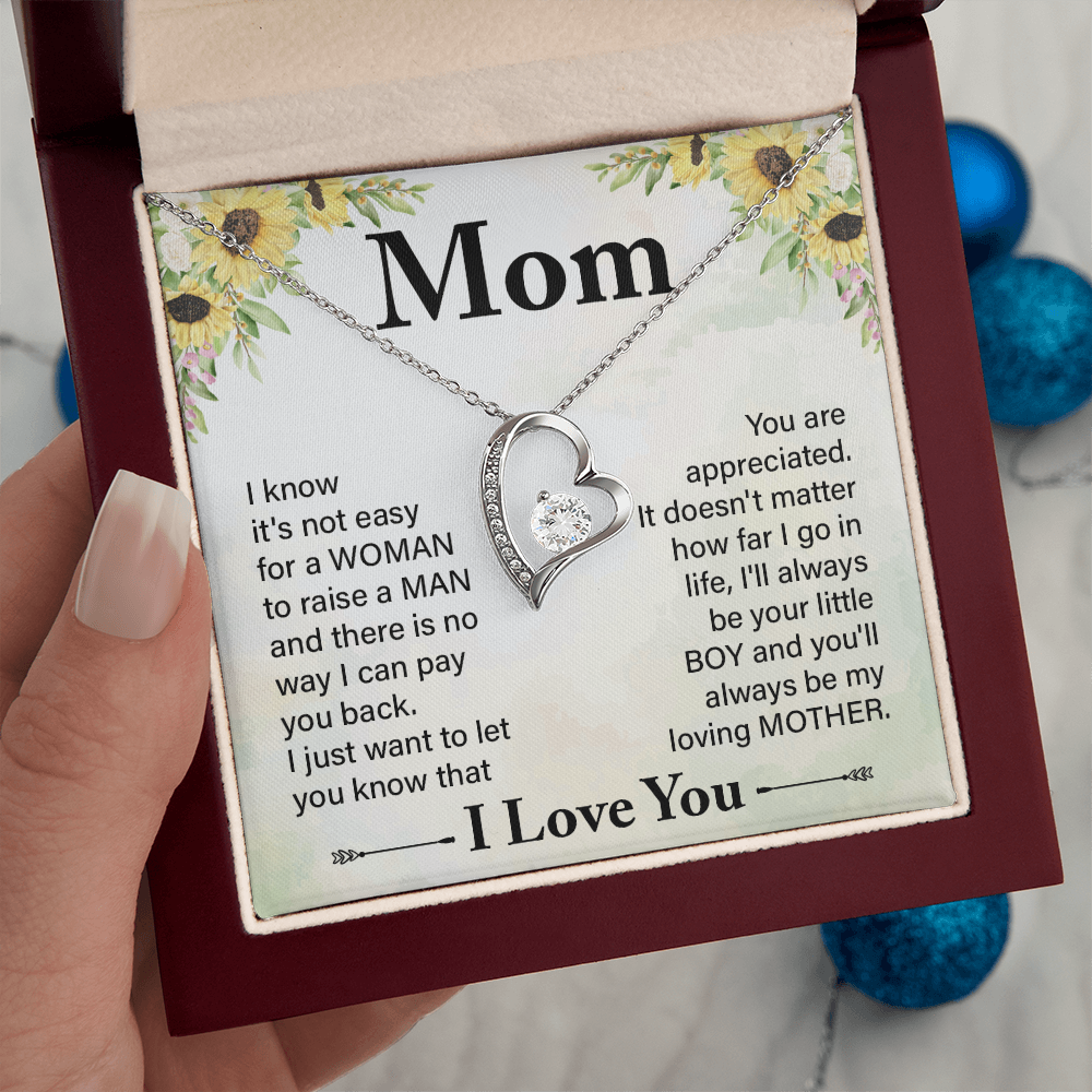 Forever love  kneclece -to Mom
