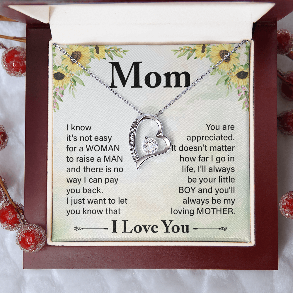 Forever love  kneclece -to Mom