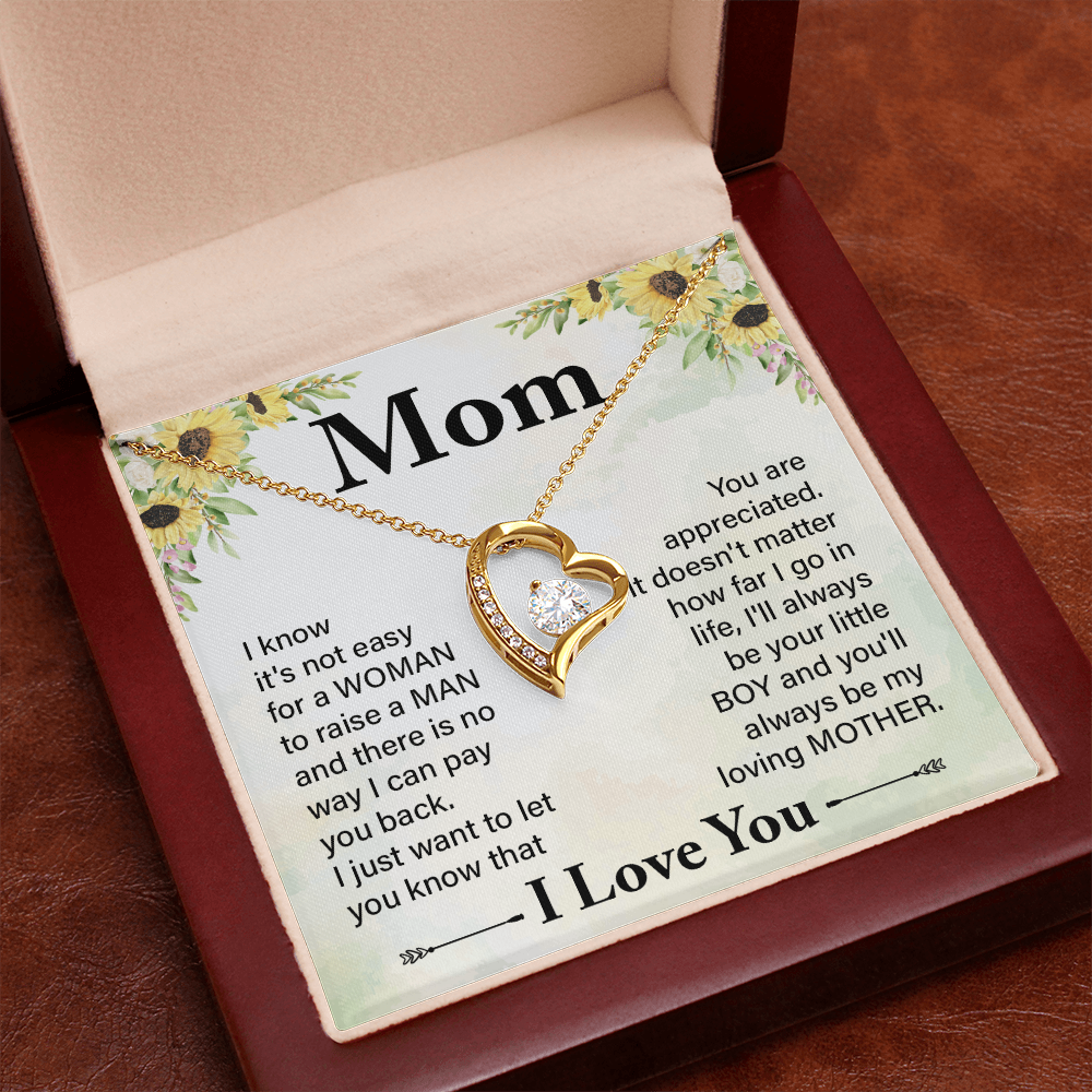 Forever love  kneclece -to Mom