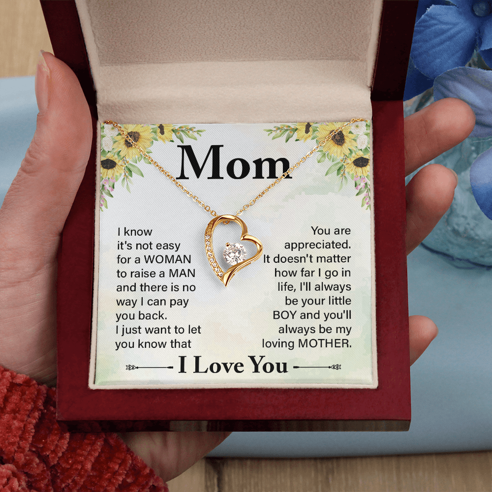 Forever love  kneclece -to Mom