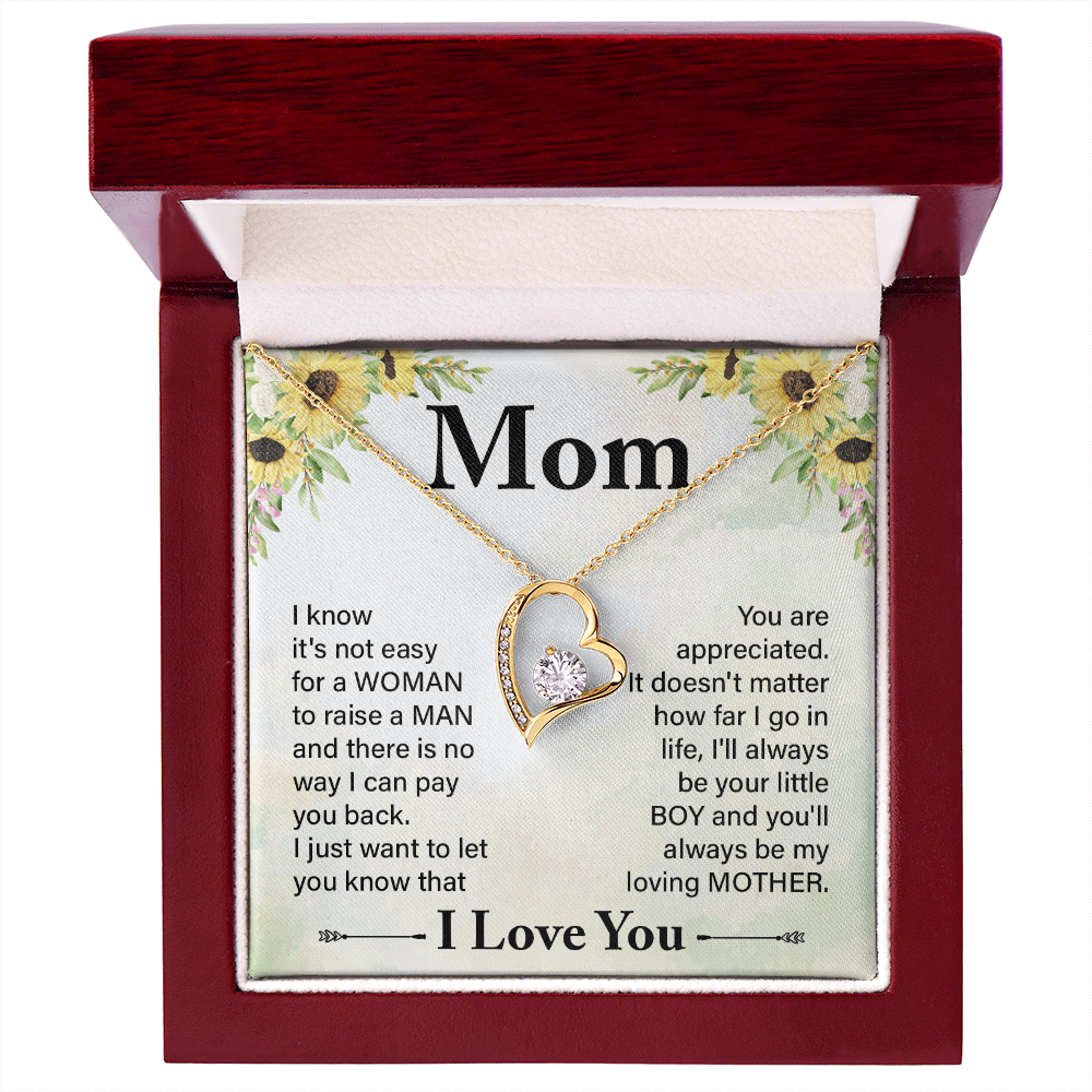 Forever love  kneclece -to Mom