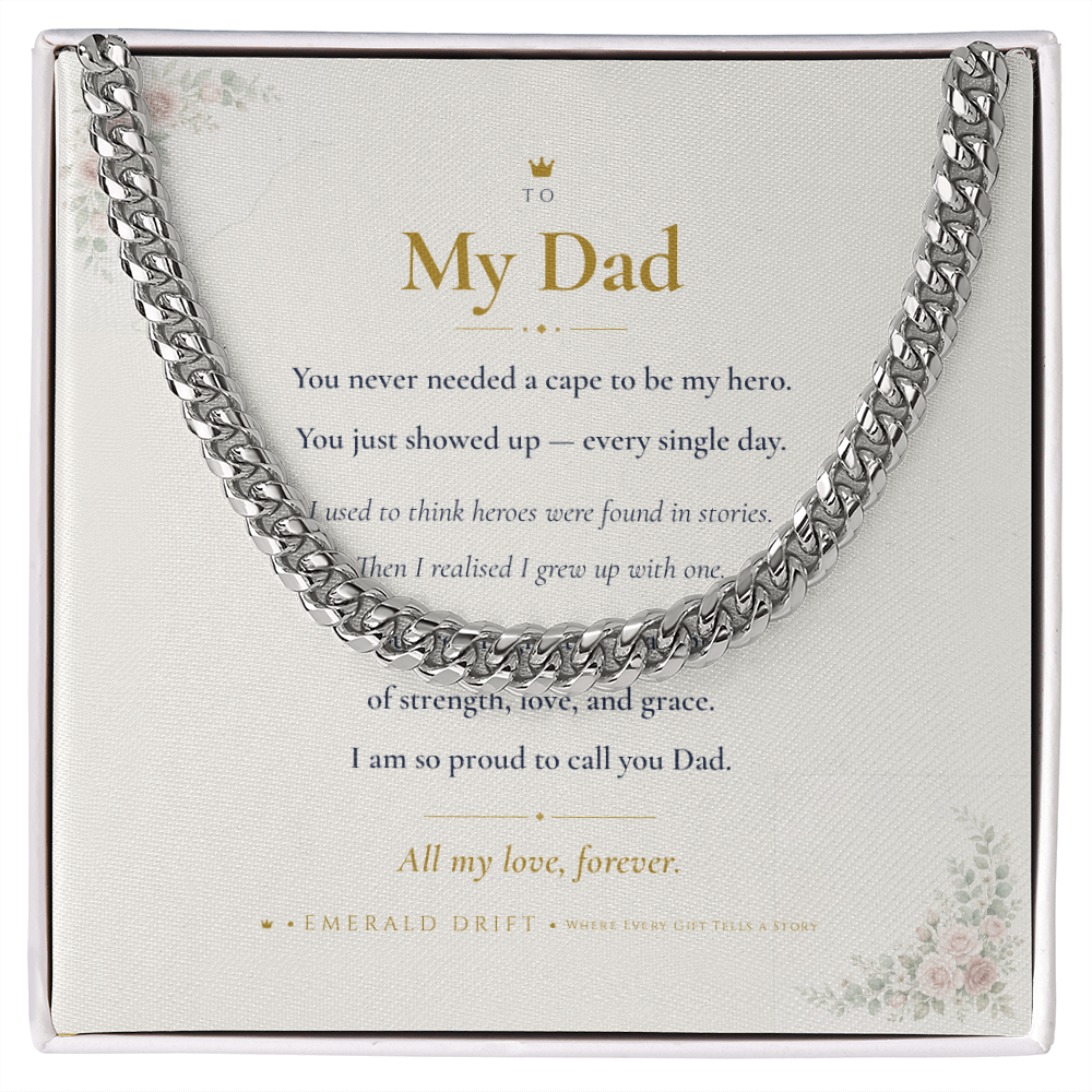 To My Dad, You Never Needed a Cape to Be My Hero