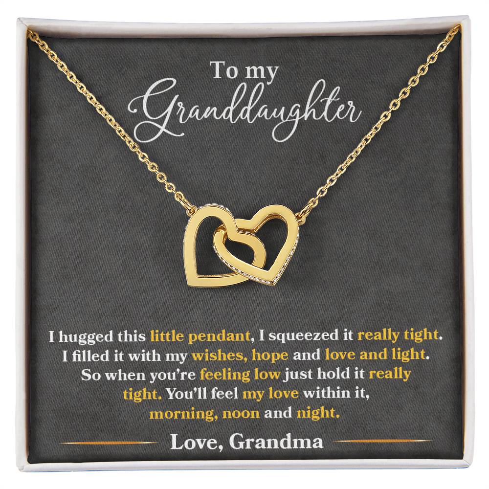 To My Granddaughter, You'll Feel My Love Within This