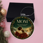To My Mom Christmas Ornament – Memories Last Forever