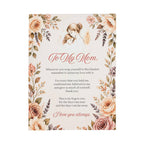 To My Mom Floral Blanket – A Hug From Daughter