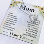 Forever love  kneclece -to Mom