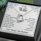 To my wife forever love necklace