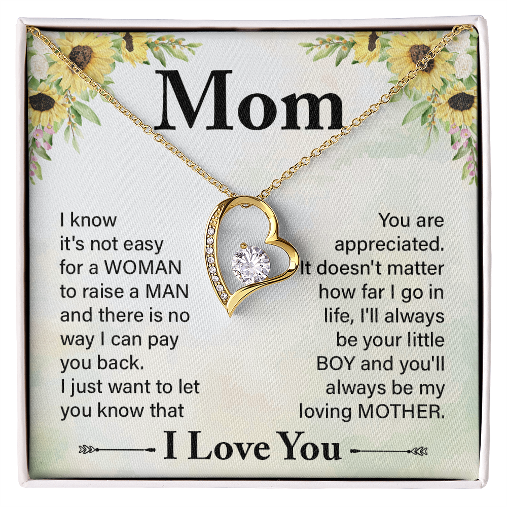 Forever love  kneclece -to Mom