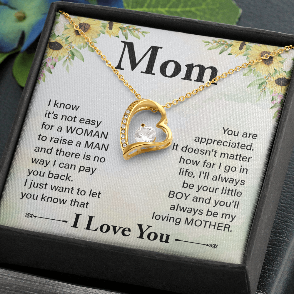 Forever love  kneclece -to Mom