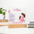 Keepsake Acrylic Bundle - To my daughter - YOU ARE MY BEST FRIEND